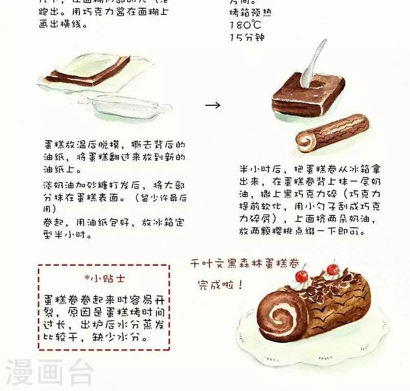 第77话  千叶文黑森林蛋糕卷-第77话