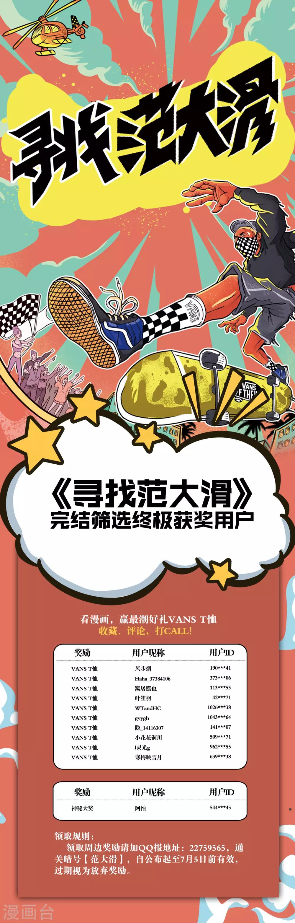 尋找範大滑 - 終極獲獎名單 - 1