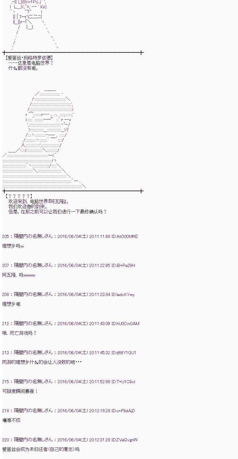 爱丽丝似乎要在电脑世界生活下去 - 1话(1/2) - 1