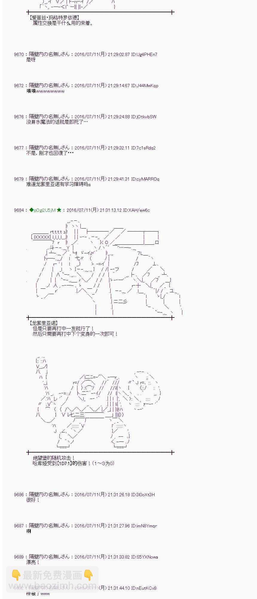 愛麗絲似乎要在電腦世界生活下去 - 35話(1/2) - 8