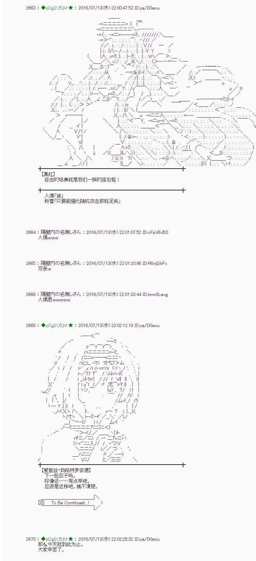 愛麗絲似乎要在電腦世界生活下去 - 37話 - 6