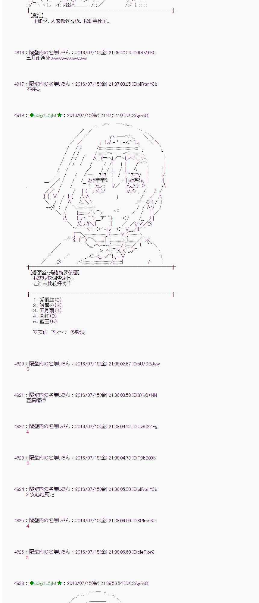 愛麗絲似乎要在電腦世界生活下去 - 39話(1/2) - 6