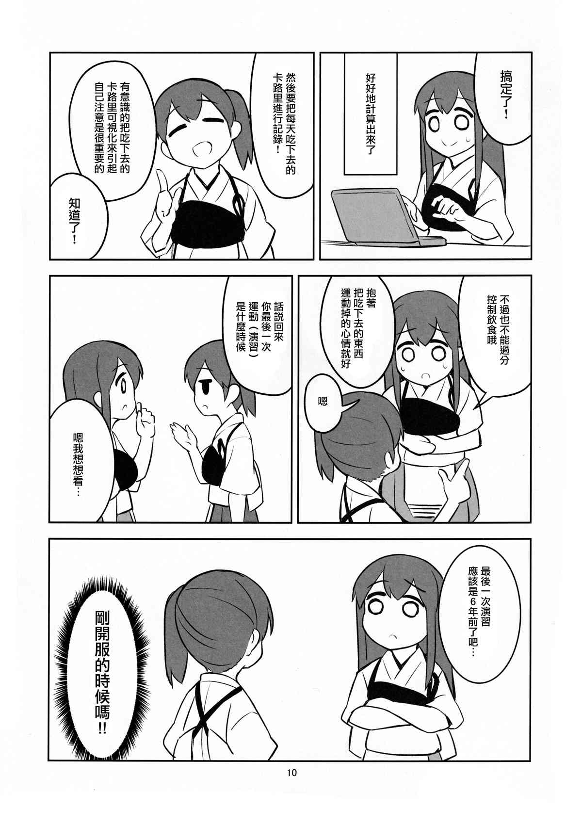 Akagi work out！ - 第1話 - 4