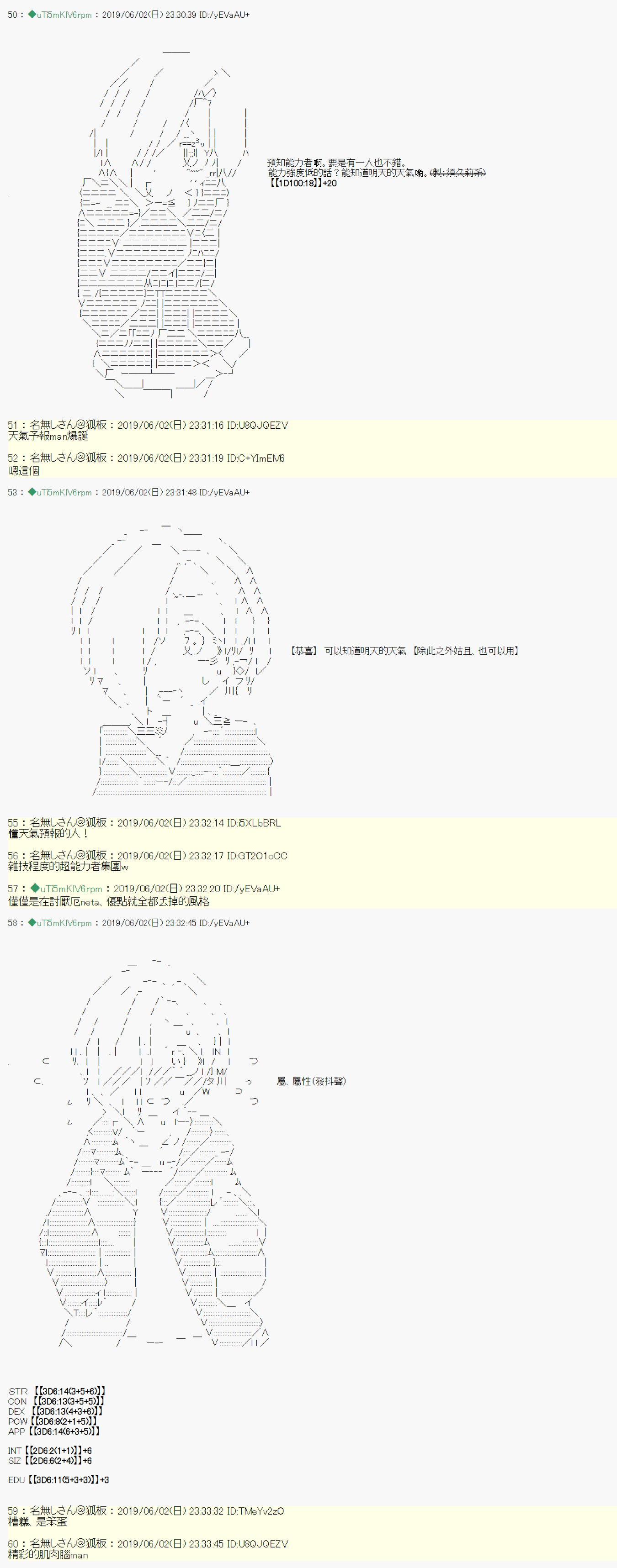 安價／安科決定的克蘇魯神話TRPG - 情慾之檻 00 - 3