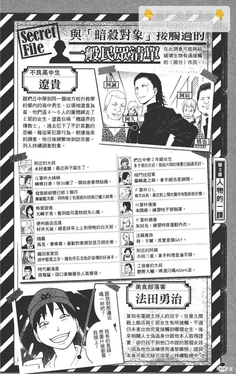 暗殺教室 - 公式角色書(5/7) - 6