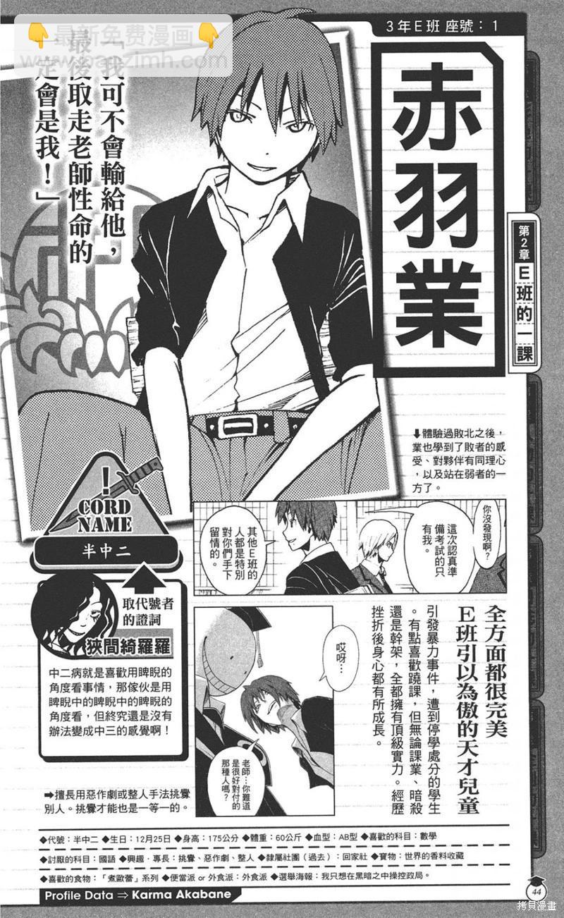 暗殺教室 - 公式角色書(1/7) - 4