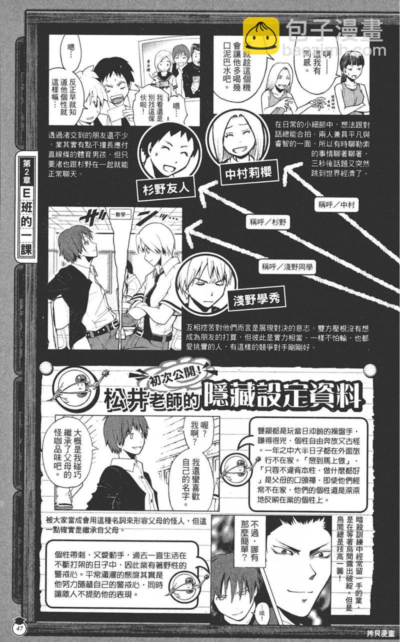 暗殺教室 - 公式角色書(1/7) - 7