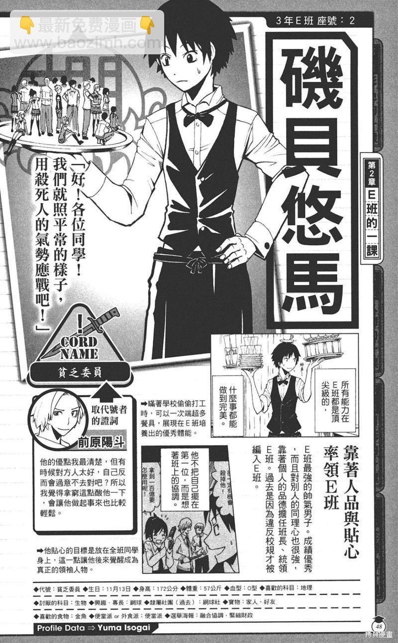 暗殺教室 - 公式角色書(1/7) - 8