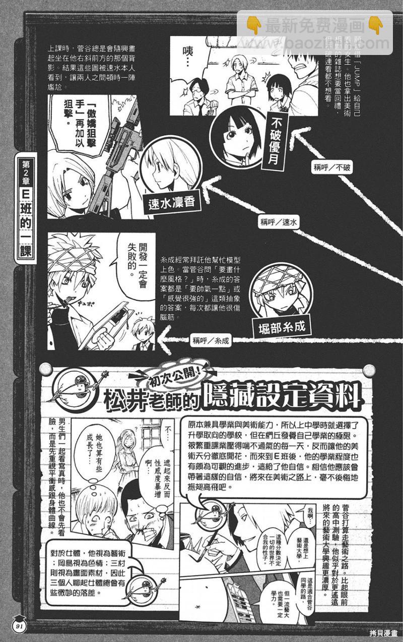 暗殺教室 - 公式角色書(2/7) - 5