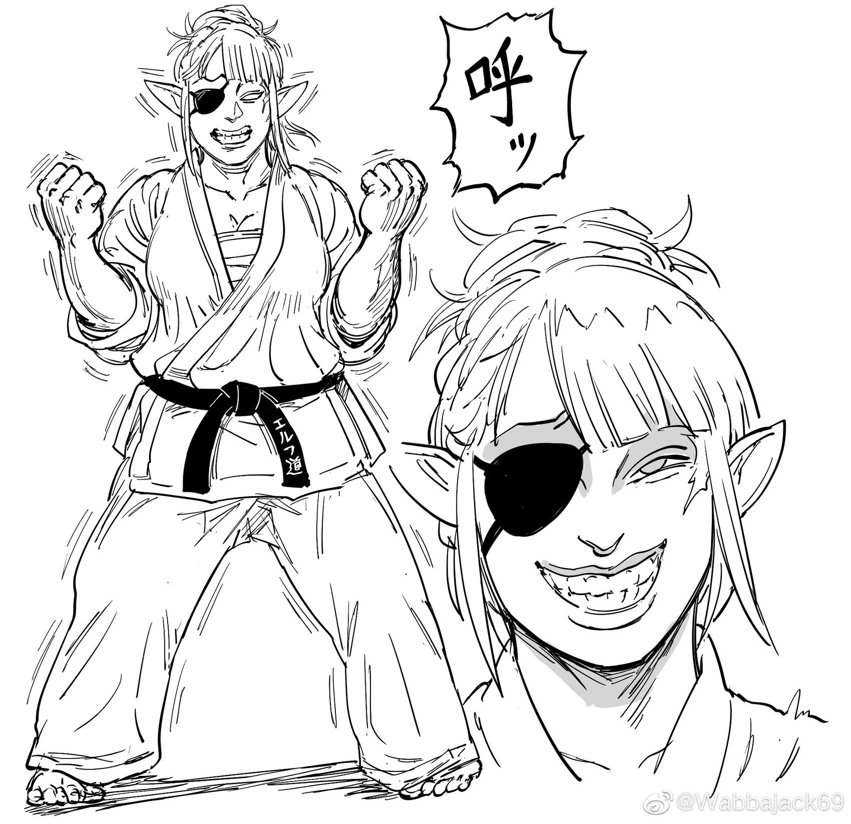 Baalbuddy漫畫小短篇 - 精靈武館館長 - 1