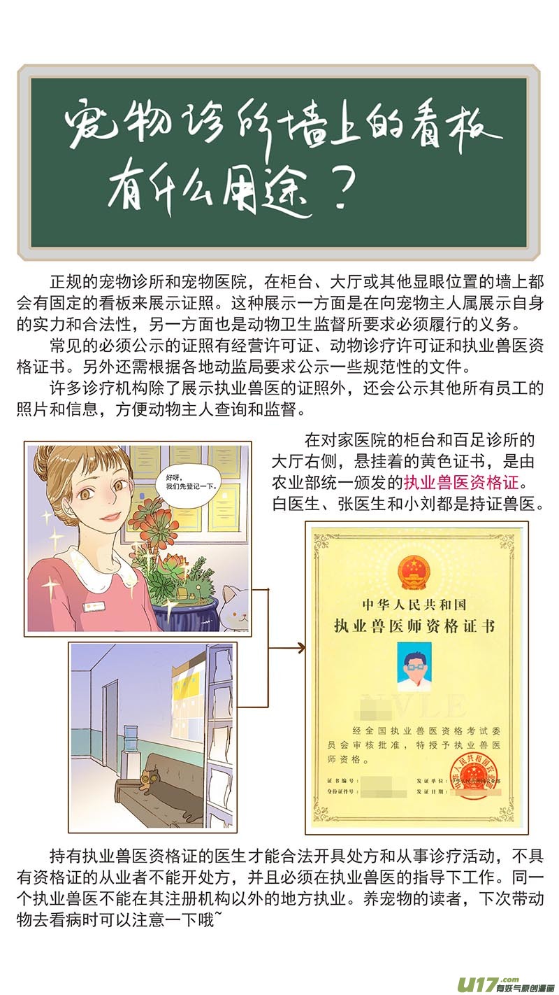 142 宠物诊疗机构公示看板-第143话
