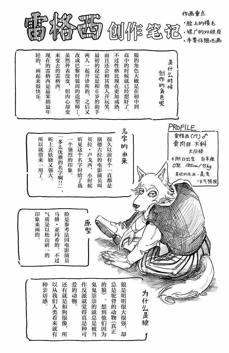 BEASTARS - 01卷附录 - 1