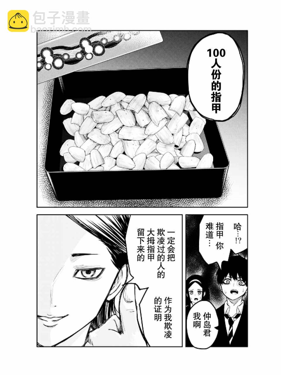 悲慘的欺凌者 - 第91話 100人份的指甲 - 1