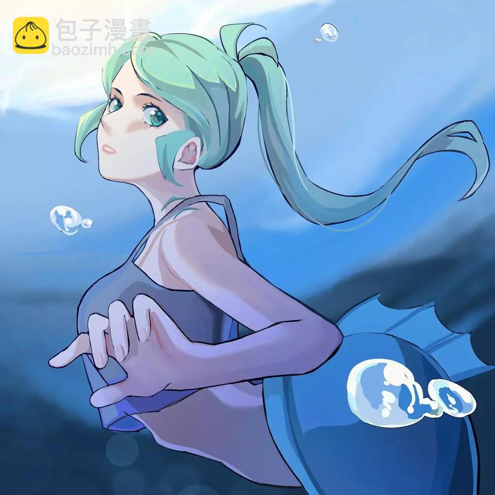 被海洋垃圾污染後的小美人魚 - 同人圖94 - 1