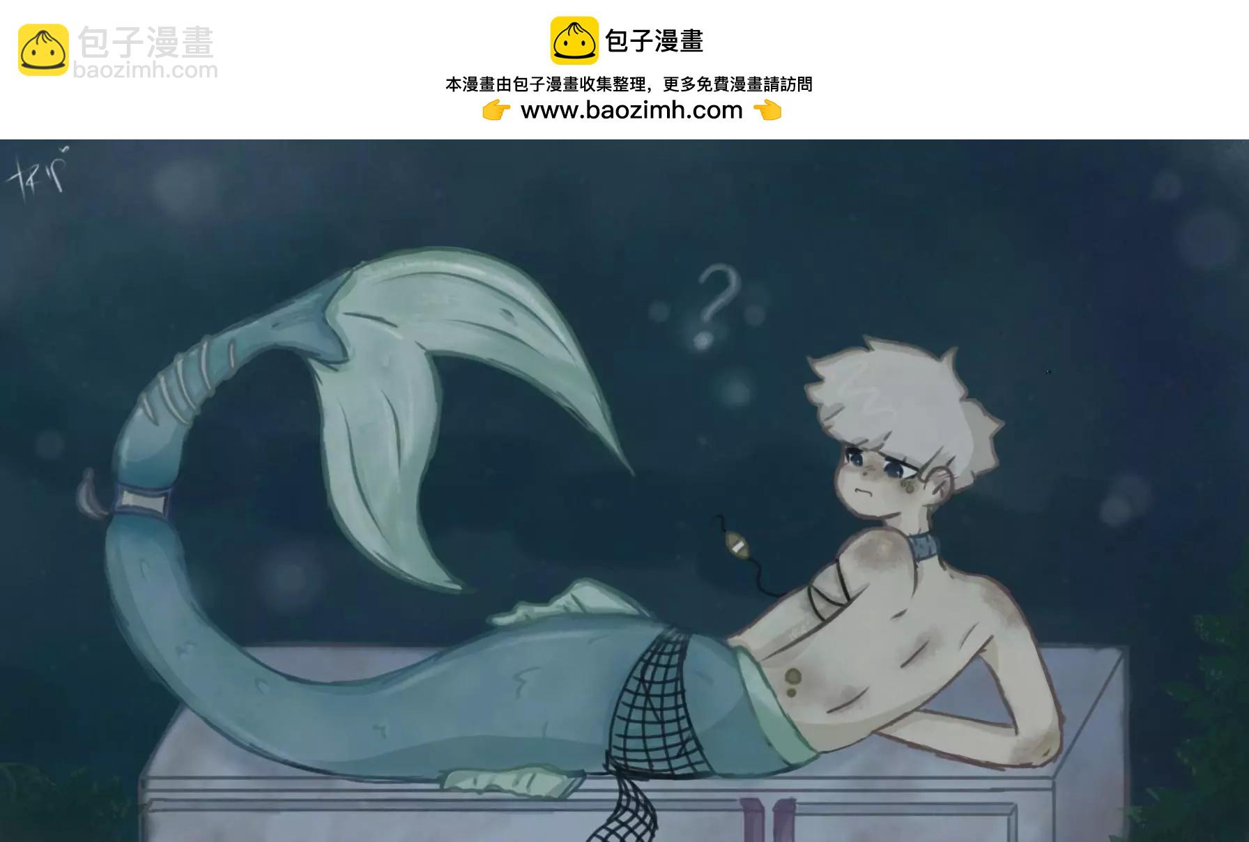 被海洋垃圾污染後的小美人魚 - 同人圖128 - 2