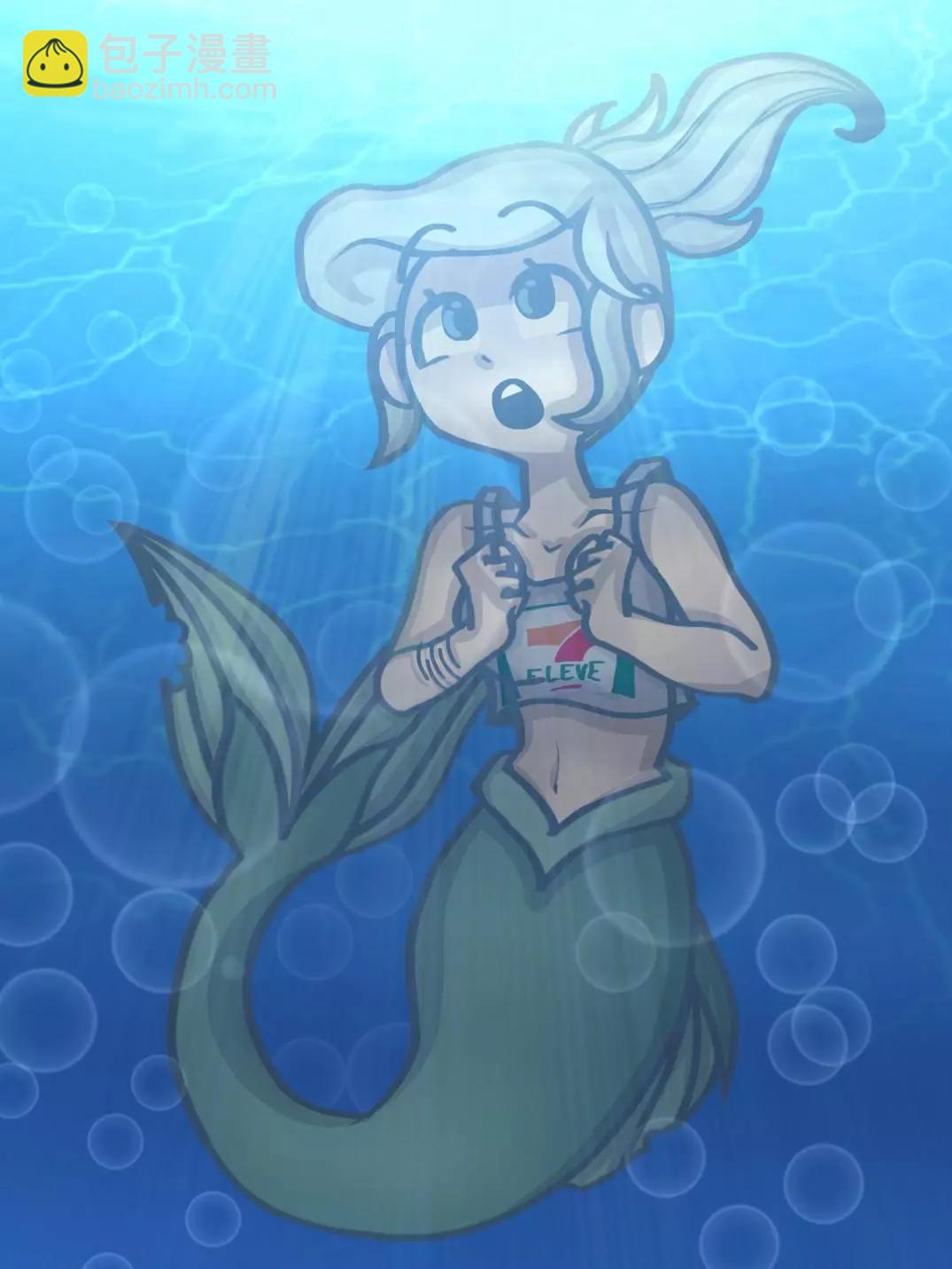 被海洋垃圾污染後的小美人魚 - 同人圖128 - 2
