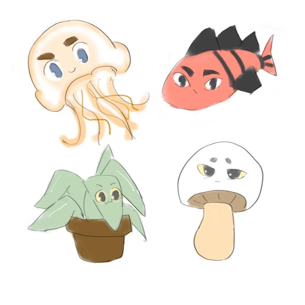 被海洋垃圾污染後的小美人魚 - 同人圖138 - 1