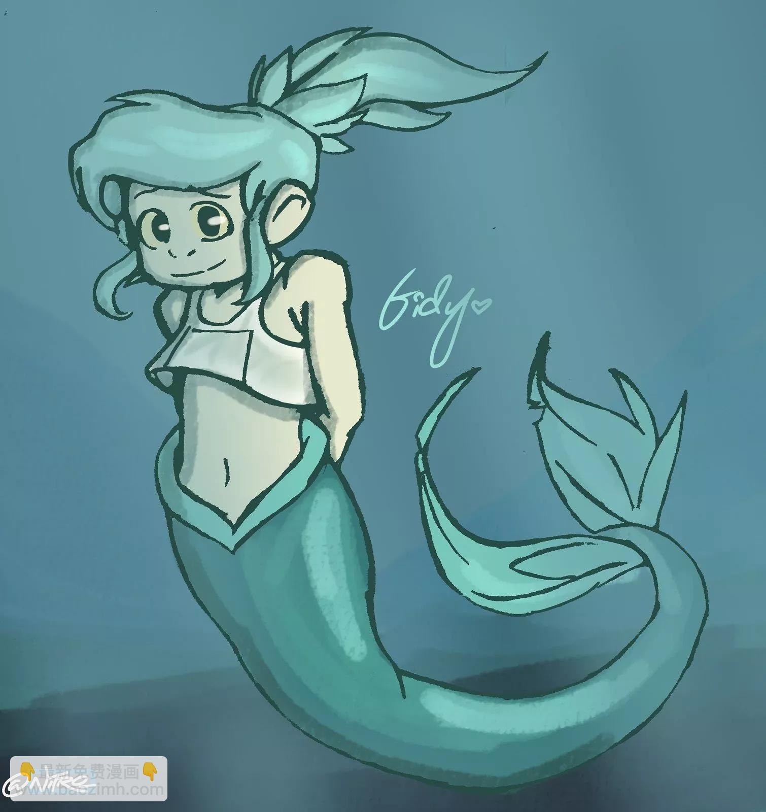 被海洋垃圾污染後的小美人魚 - 同人圖151 - 2
