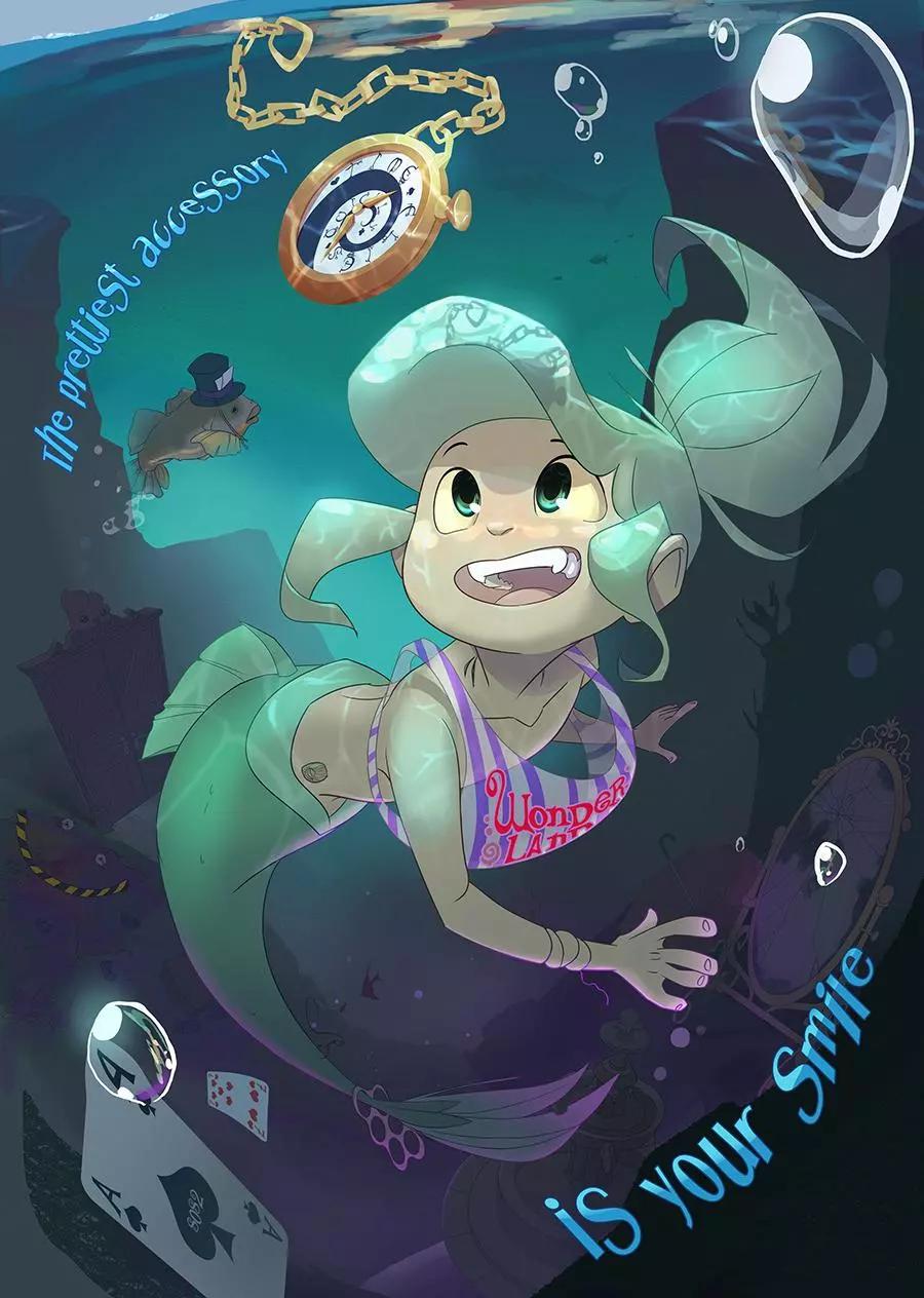 被海洋垃圾污染后的小美人鱼 - 第16话 - 1
