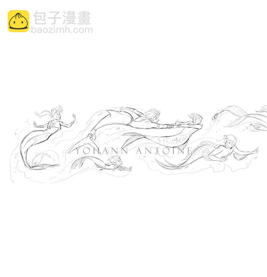 被海洋垃圾污染後的小美人魚 - 同人圖20 - 1