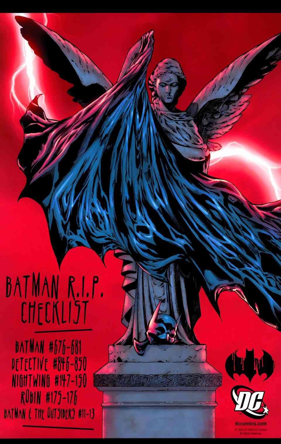 蝙蝠俠 - 第676卷安息#1 - 4