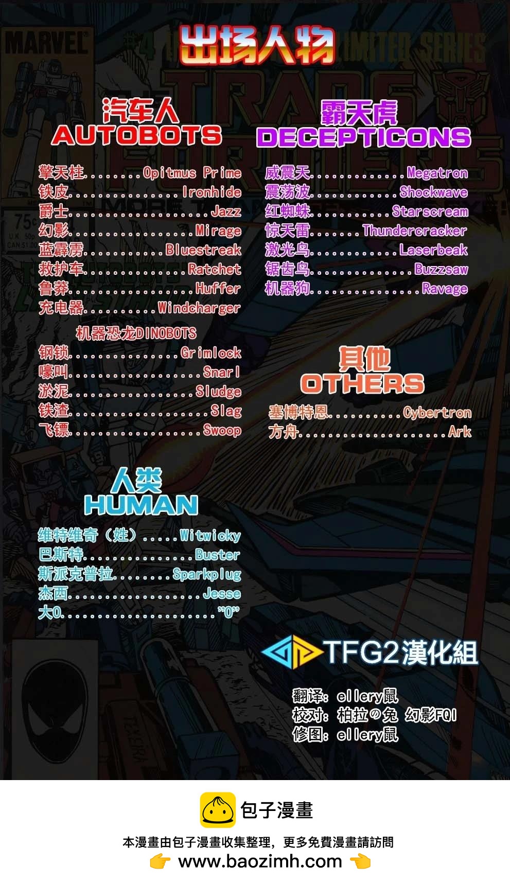 變形金剛G1元祖漫畫 - 第4話 - 4