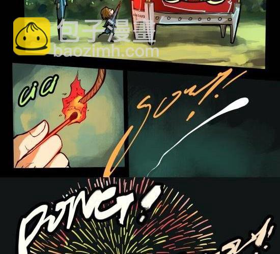 筆王 - 第23話 被煙火點亮的天空和危機籠罩的城 - 5