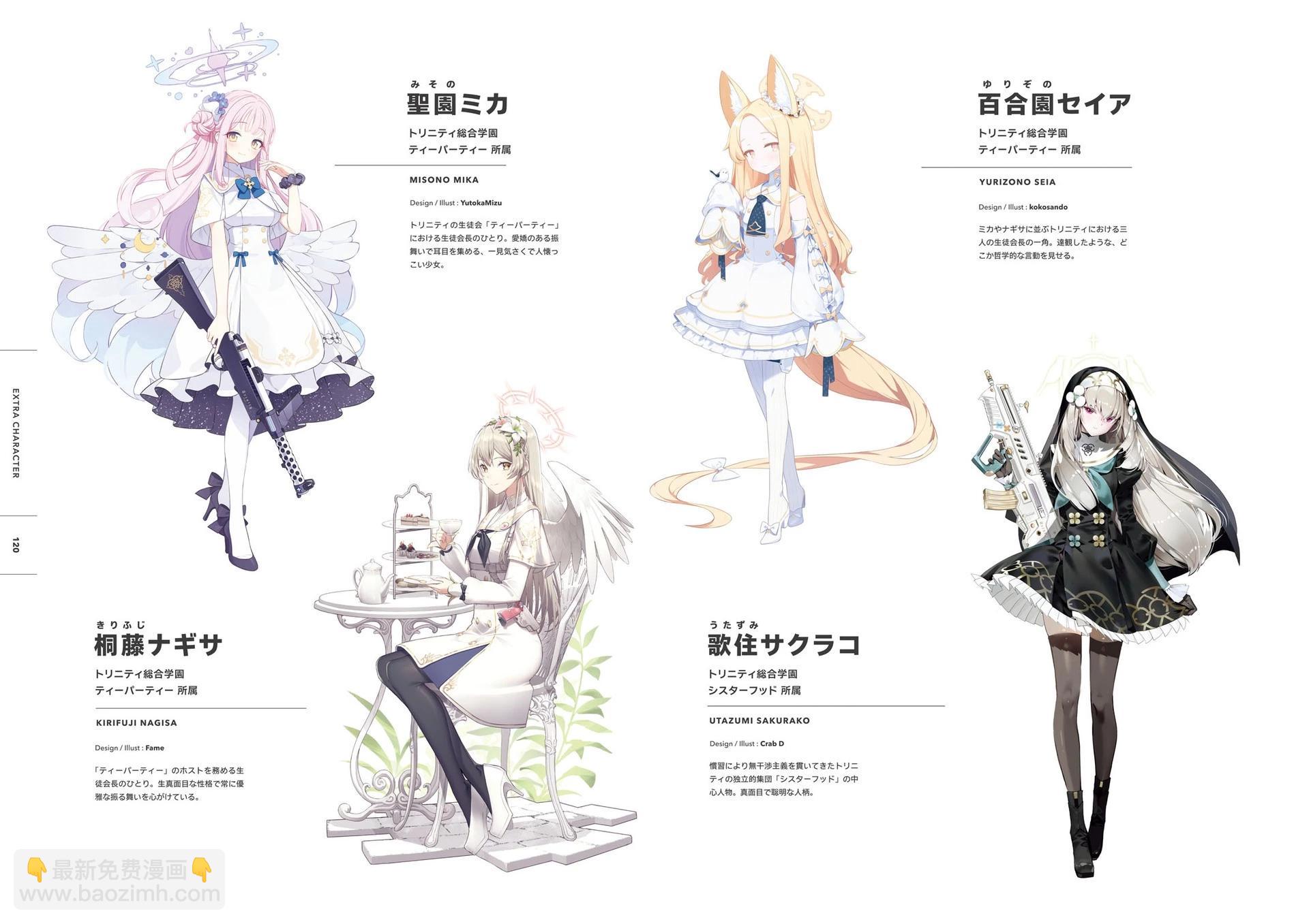 Blue Archive Official Artworks - 全一話(3/6) - 1