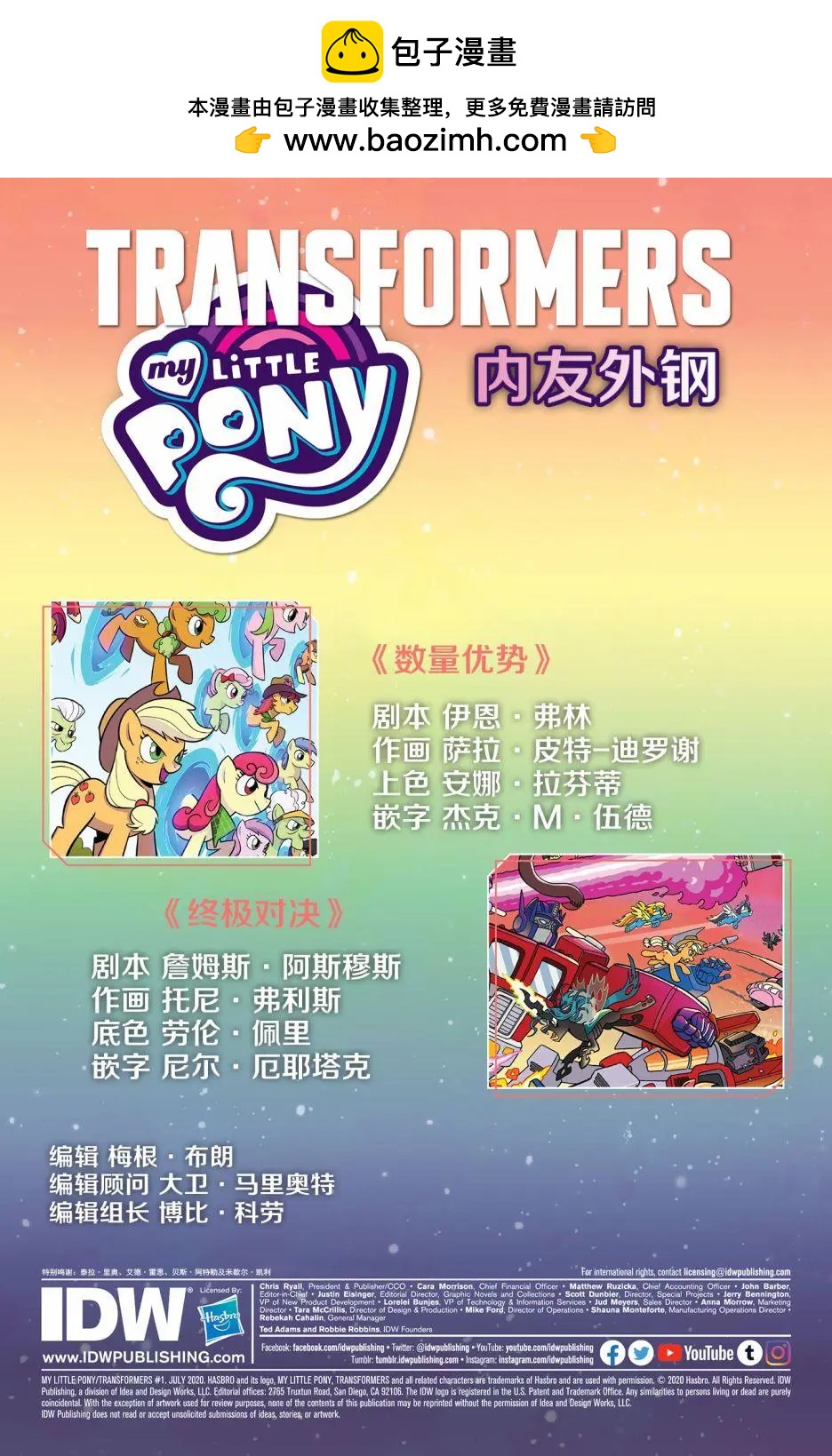彩虹小馬G4 - 彩虹小馬X變形金剛聯動：內友外鋼#04 - 2
