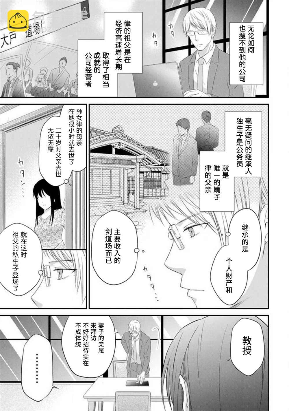 成爲我的玩偶吧~與知識分子變態教授契約結婚~ - 第3話 - 1