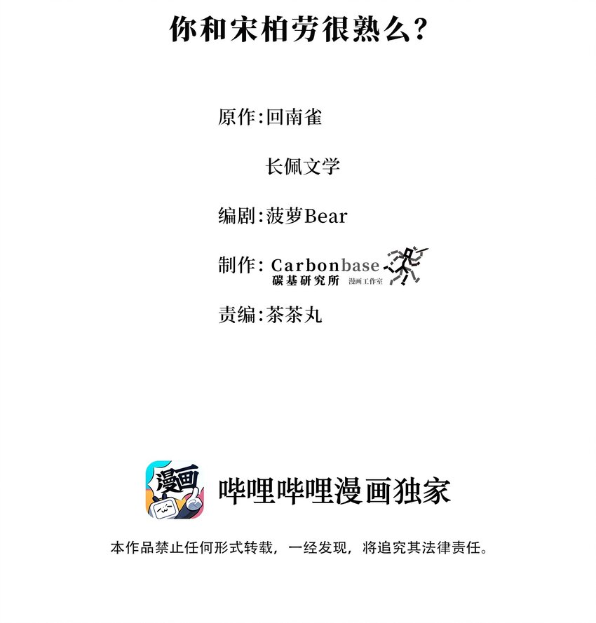 Chap.19 你和宋柏劳很熟么？-第19话