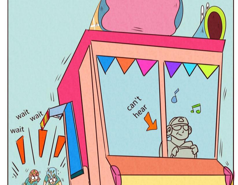 冰淇淋车，请等等！！(1/2)-第1话