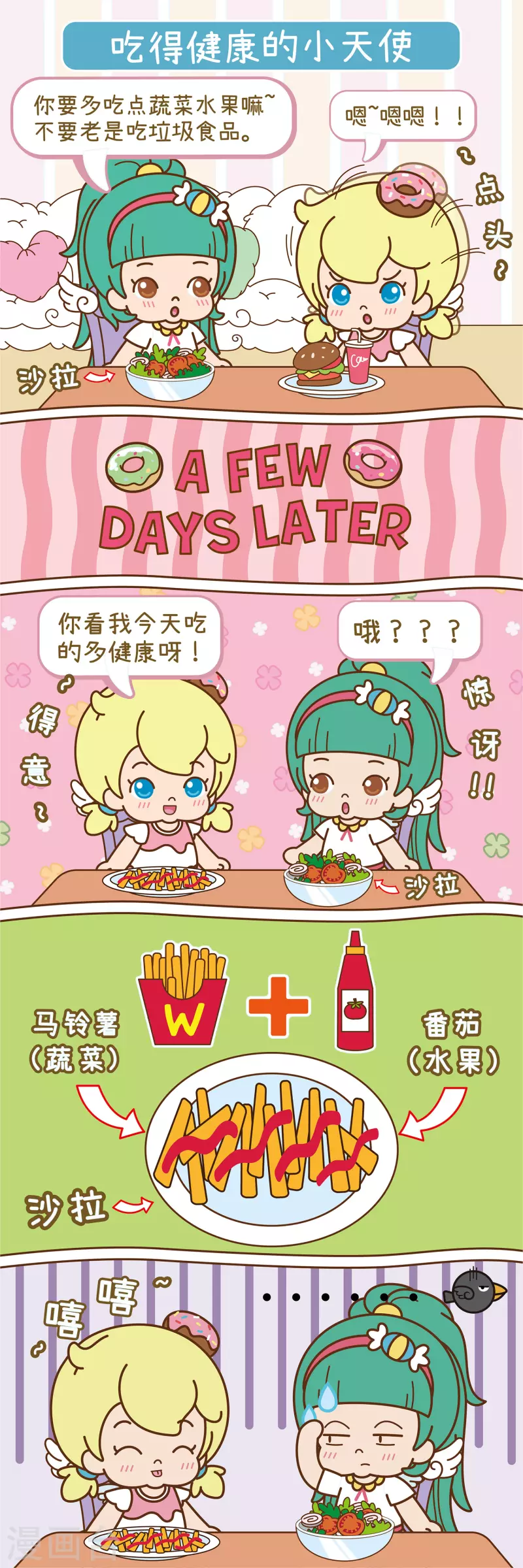 第17话 吃得健康的小天使-第19话