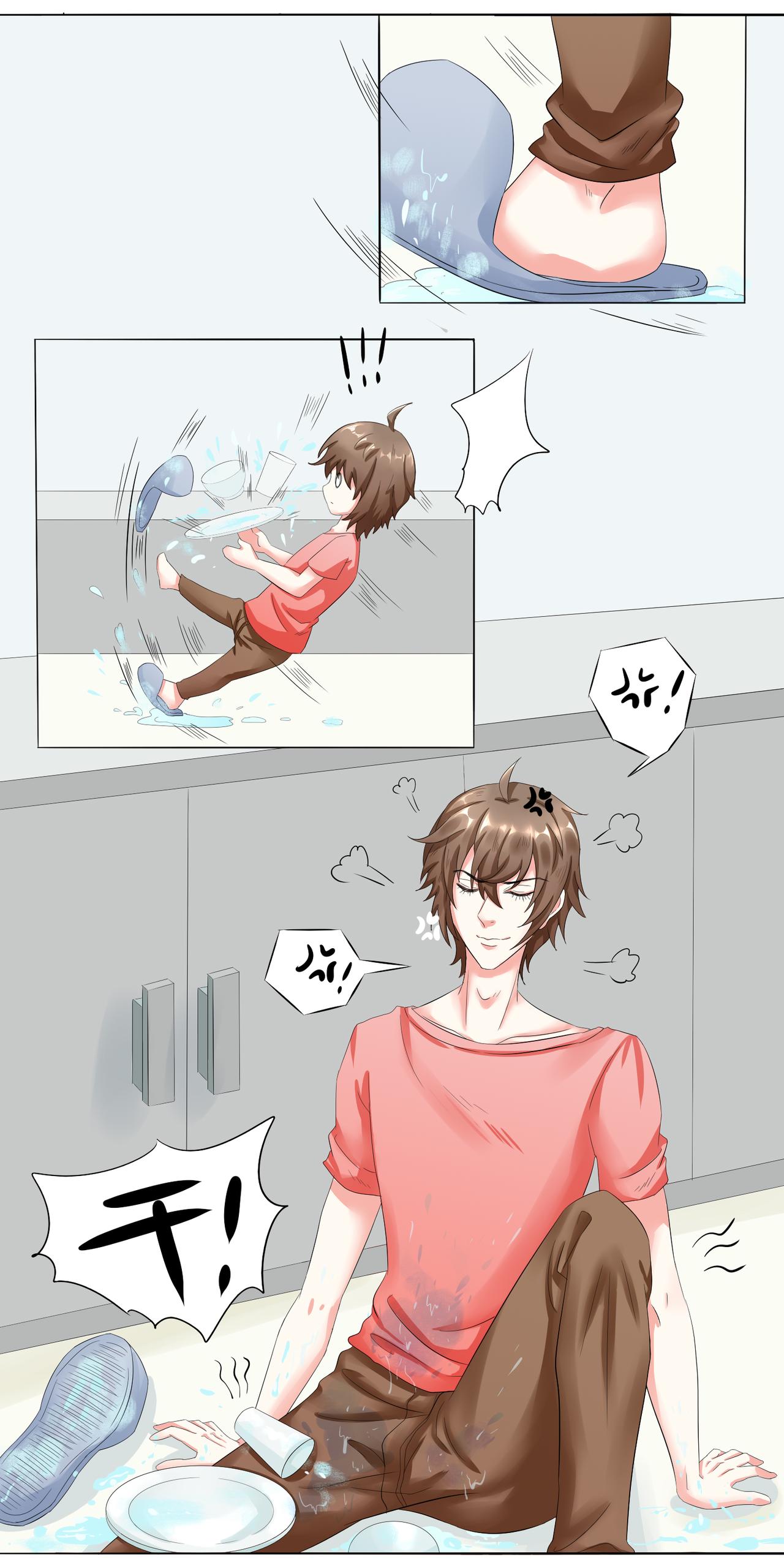 单身男主播房间里居然出现！！！-第5话