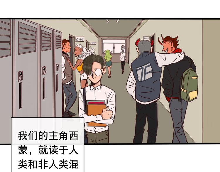 當心惡魔 - 序章 軟弱小書呆變身妖嬈魅魔(1/2) - 1