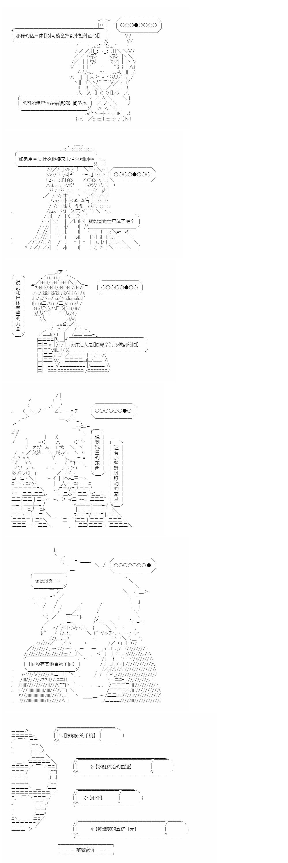 彈丸論破霧切：仇恨迴響 - 裁判篇(上) 6 - 1