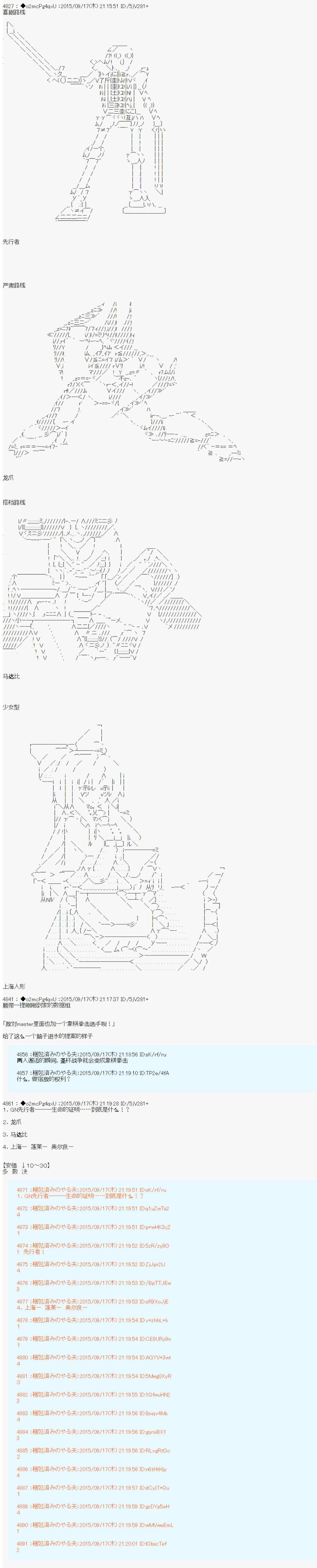 第14次中聖盃：德齊魯歐要來聖盃戰爭搞事的樣子 - 第0話 角色安價 - 1