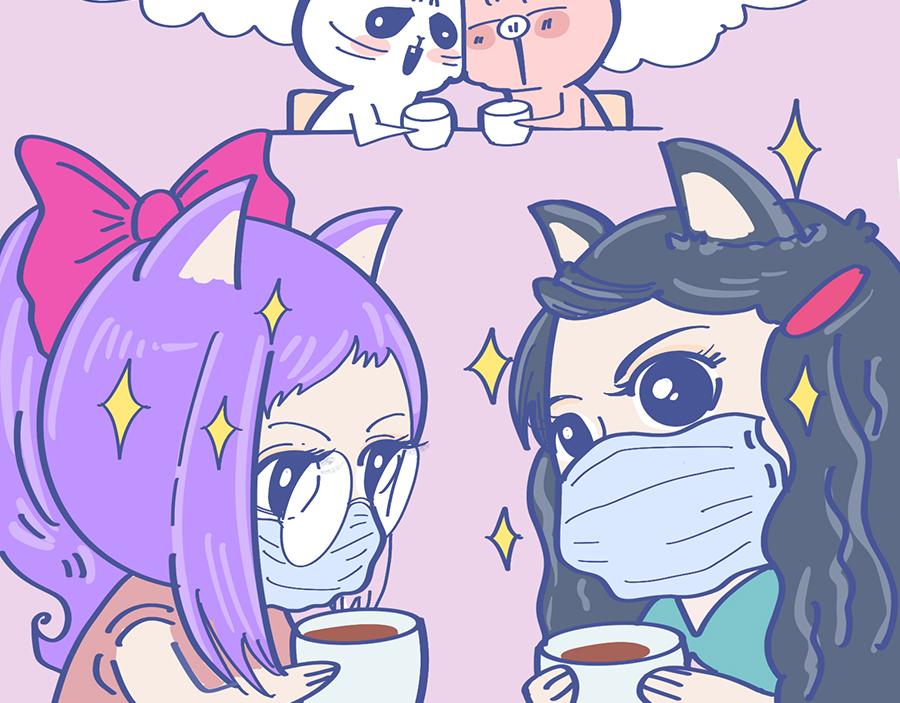 带口罩是美好的&关于动物森友会(1/2)-第17话