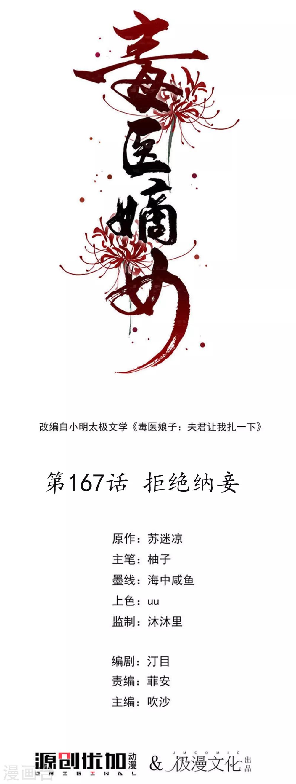 毒医嫡女 - 第167话 拒绝纳妾 - 1