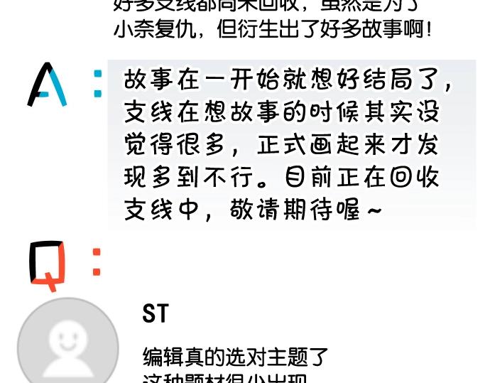 番外 满200话作者问答-第87话