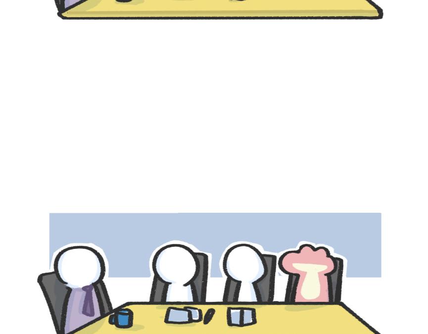 会议室里，我在老板前面掏出了&hellip;-第47话