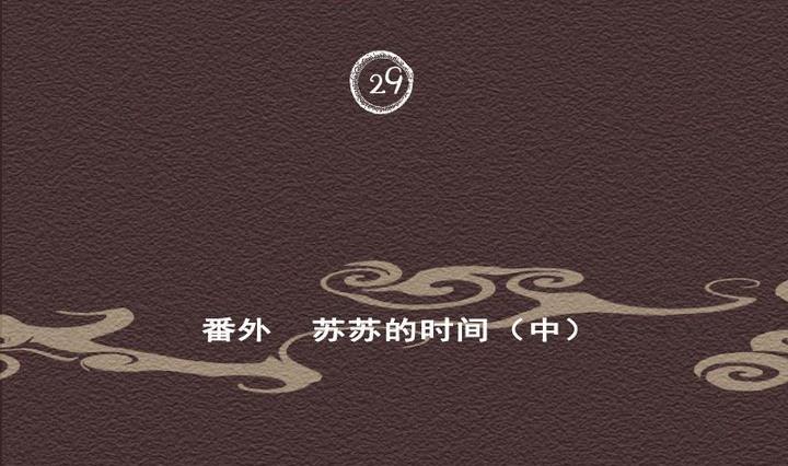 第29话 番外 苏苏的时间 中-第29话