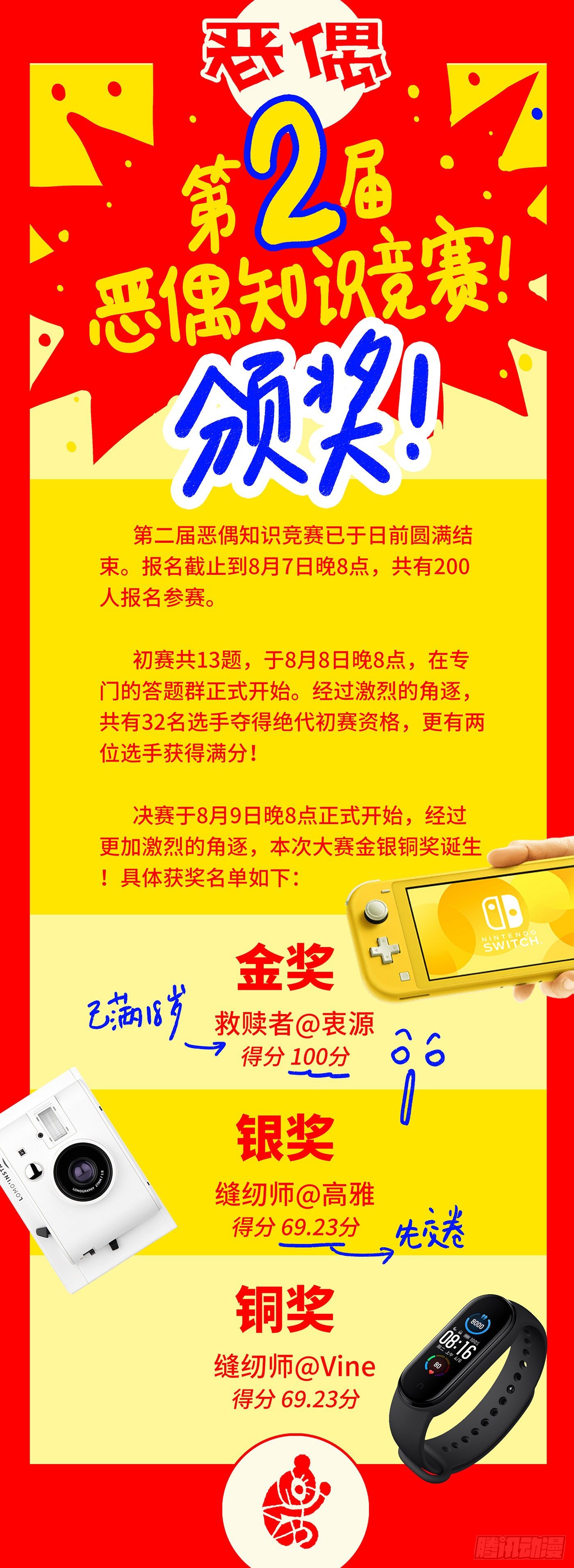 惡偶 (天才玩偶) - 第2屆惡偶知識大賽頒獎晚會！ - 1