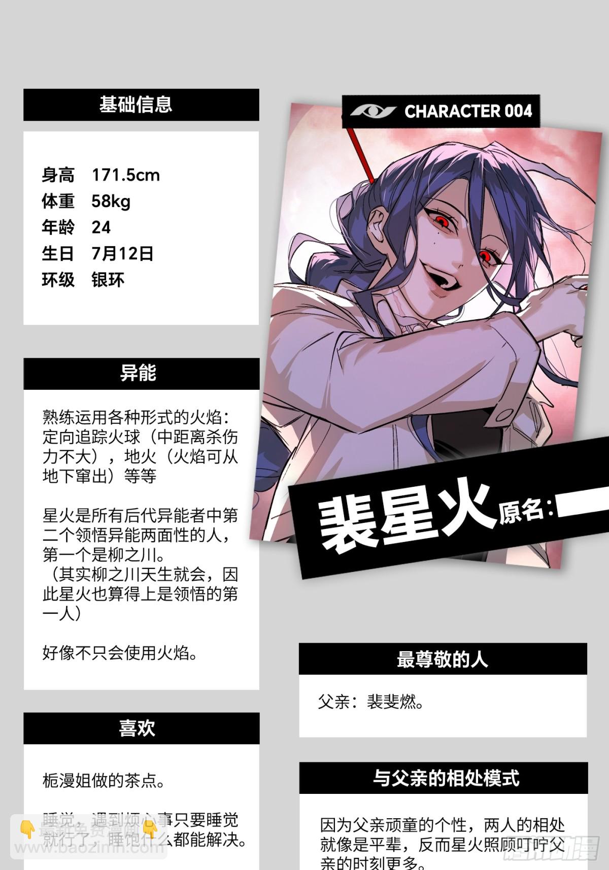 惡之環 - 設定-13位角色設定流出 - 6