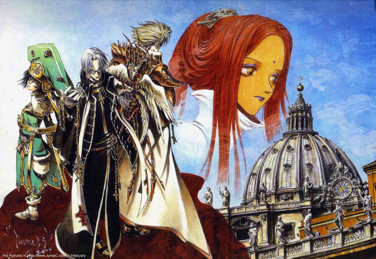 Fabrica Theologiae - Trinity Blood Illustrations - 1話(1/2) - 5