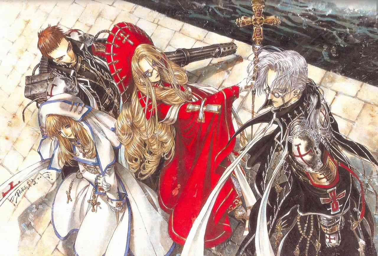 Fabrica Theologiae - Trinity Blood Illustrations - 1話(1/2) - 7