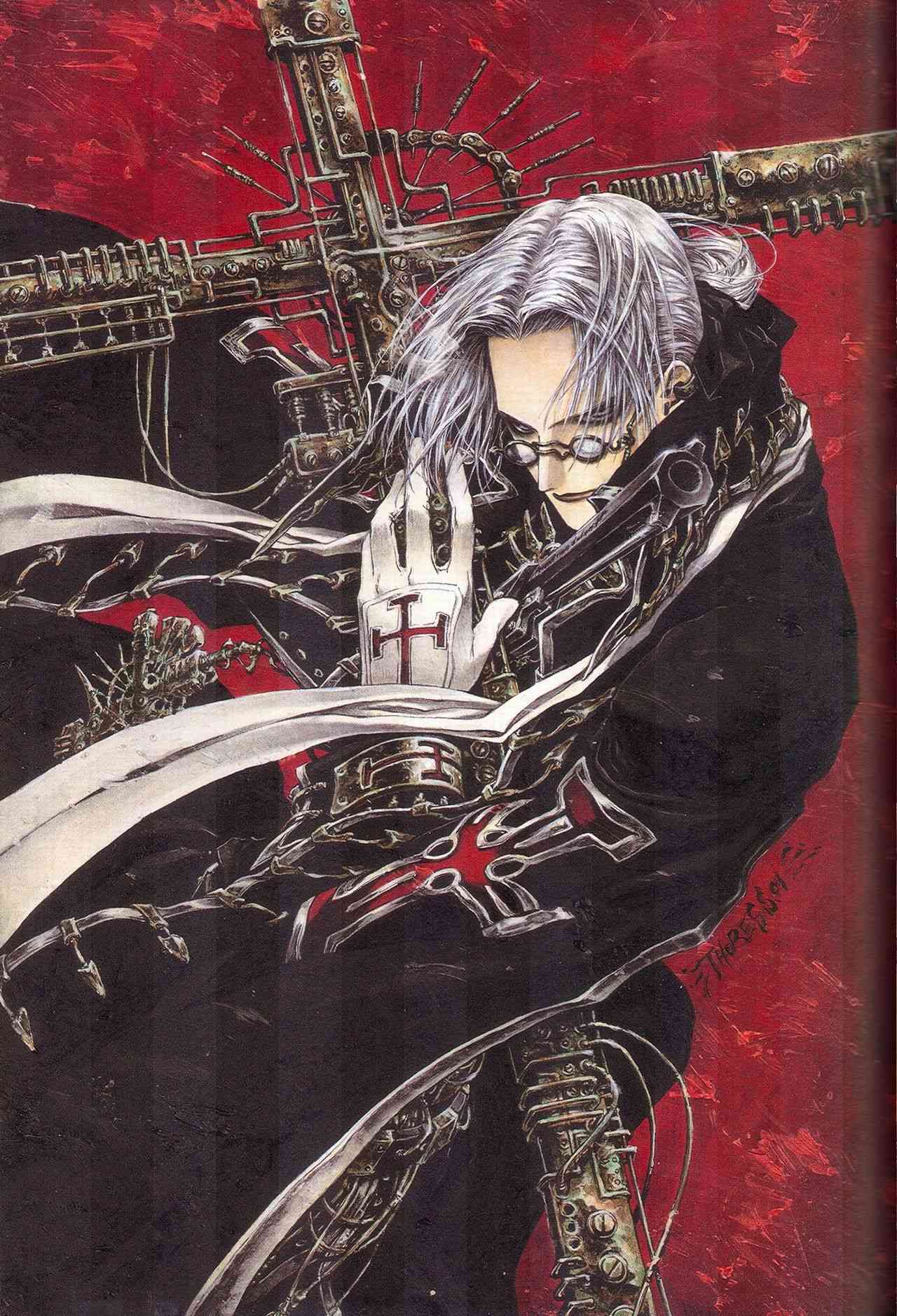 Fabrica Theologiae - Trinity Blood Illustrations - 1話(1/2) - 8