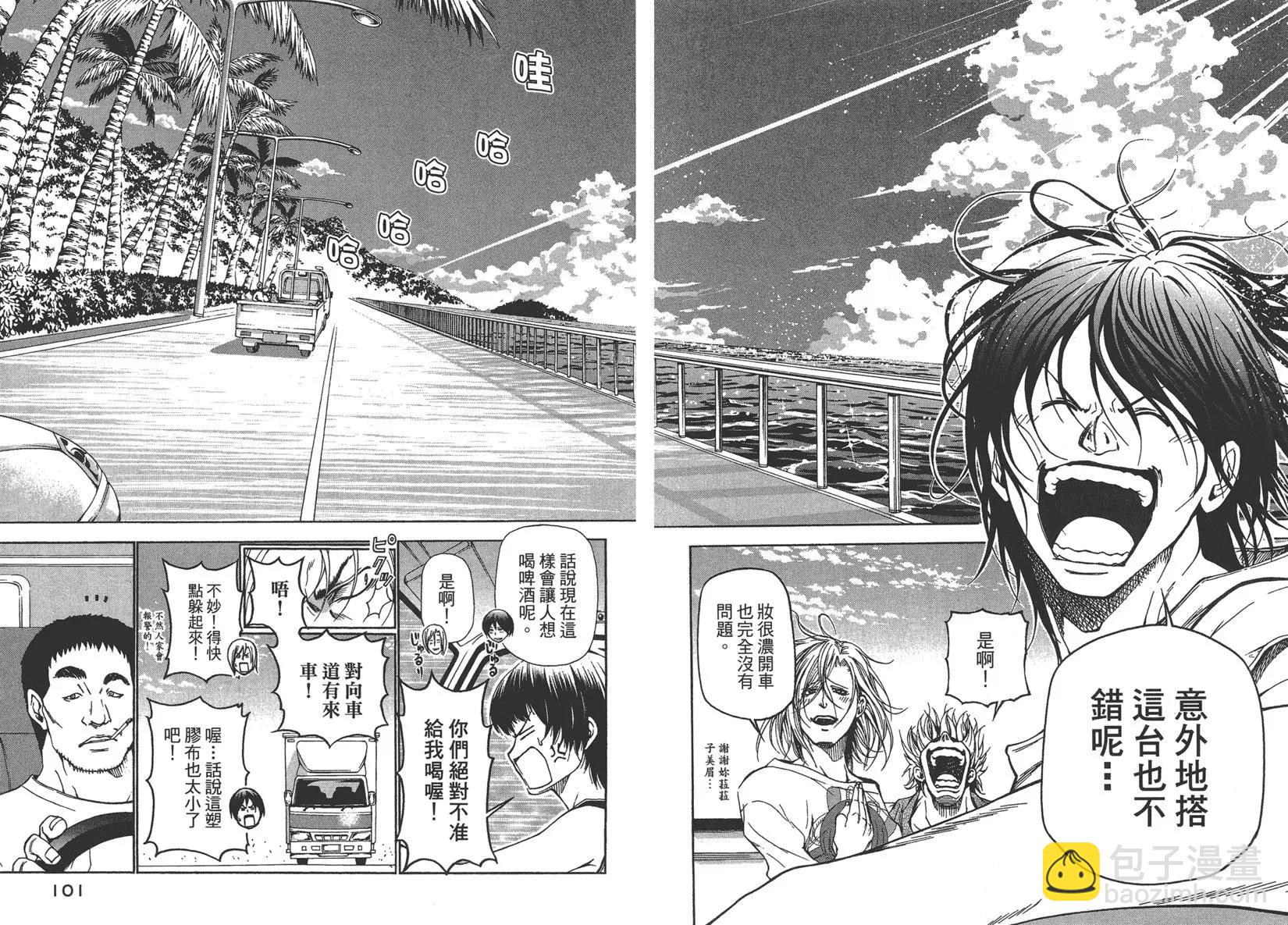 GRANDBLUE碧藍之海 - 第04卷(3/4) - 5