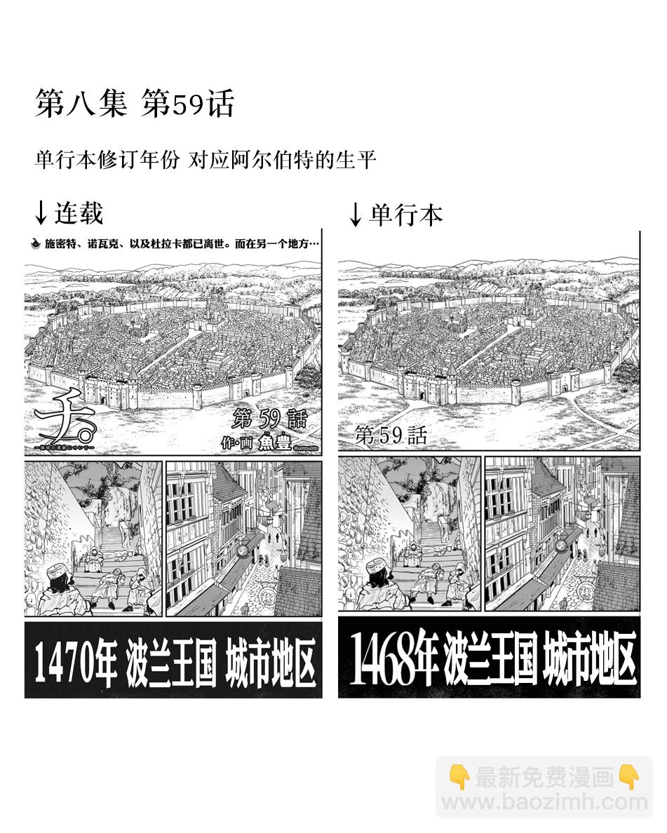 關於地球的運動 - 單行本修正、預告頁、動畫化消息 - 1