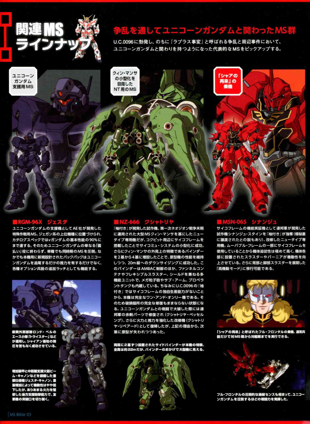 Gundam Mobile Suit Bible - 3卷 - 1